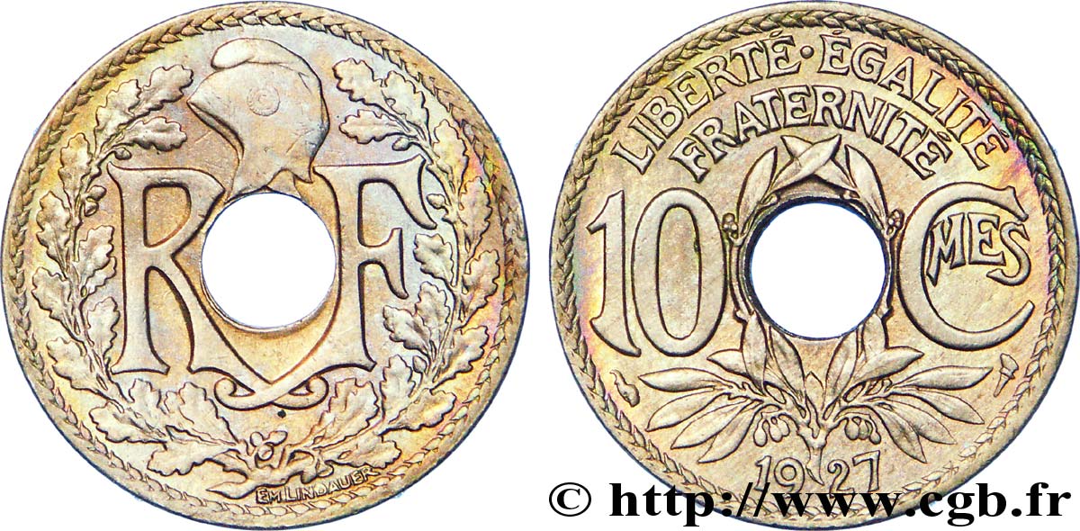 10 centimes Lindauer 1927  F.138/14 SS52 