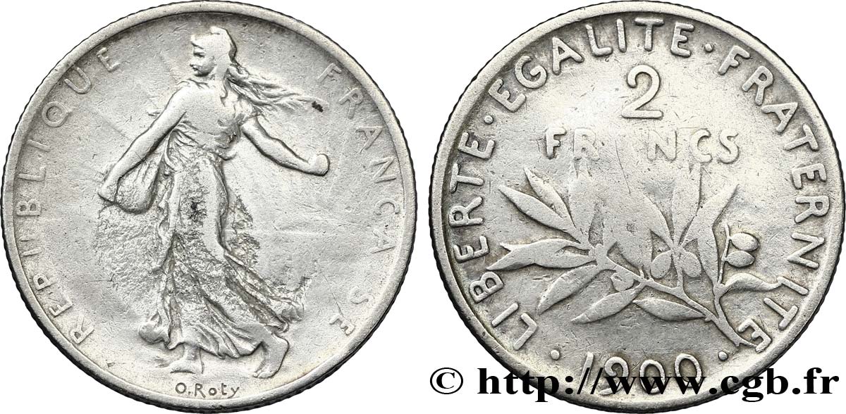 2 francs Semeuse 1900  F.266/4 B10 