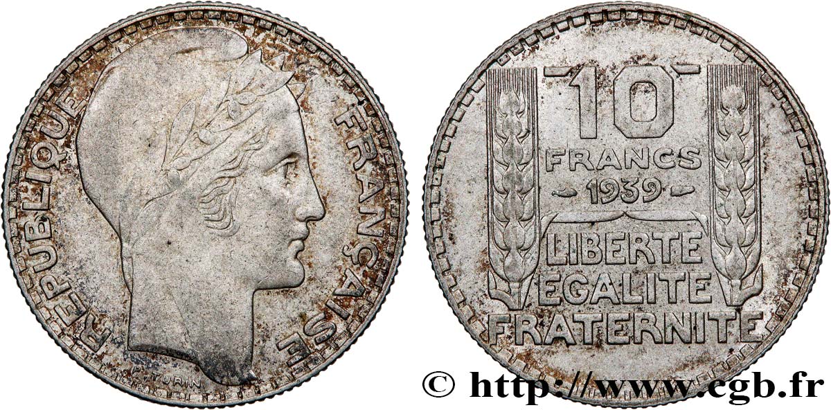 10 francs Turin 1939  F.360/10 BB48 