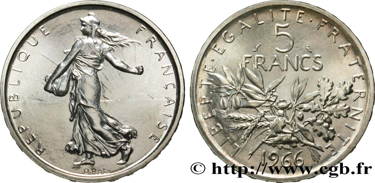 Valeur Des Pièces De 5 Et 10 Francs En Argent