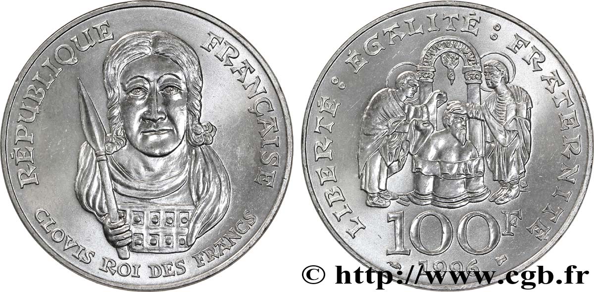 100 francs Clovis 1996  F.464/2 fST63 