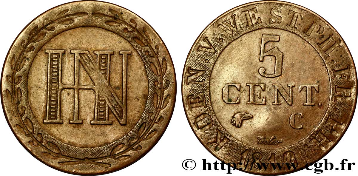 5 cent. 1812 Cassel VG.2035  TTB45 