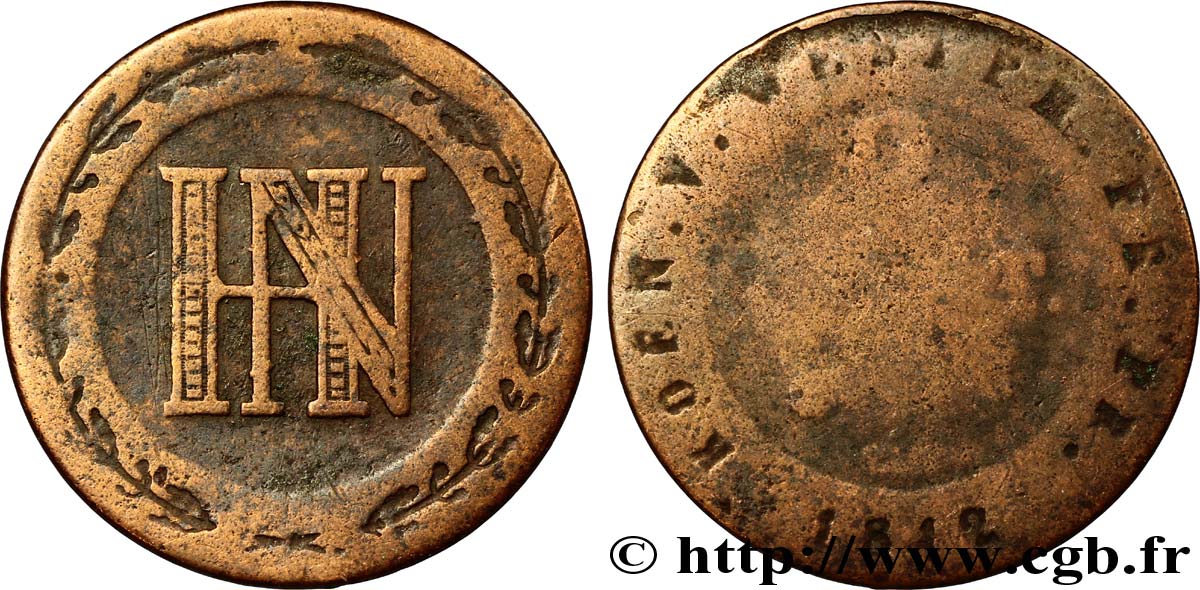 2 cent. 1812 Cassel VG.2041  B8 