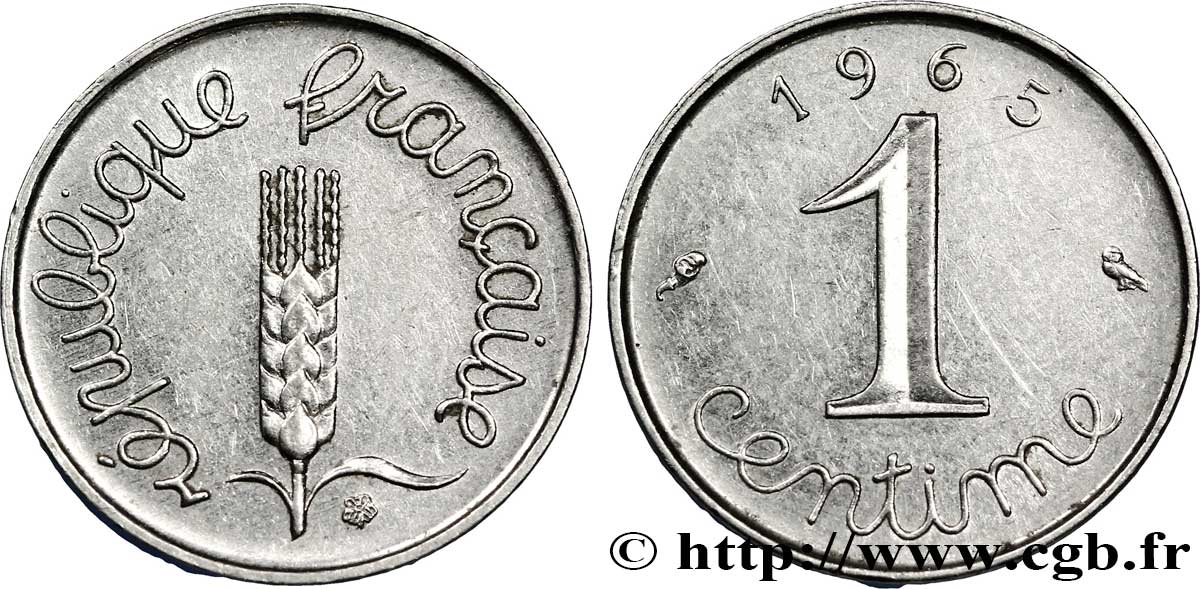 1 centime Épi 1965 Paris F.106/10 TTB45 
