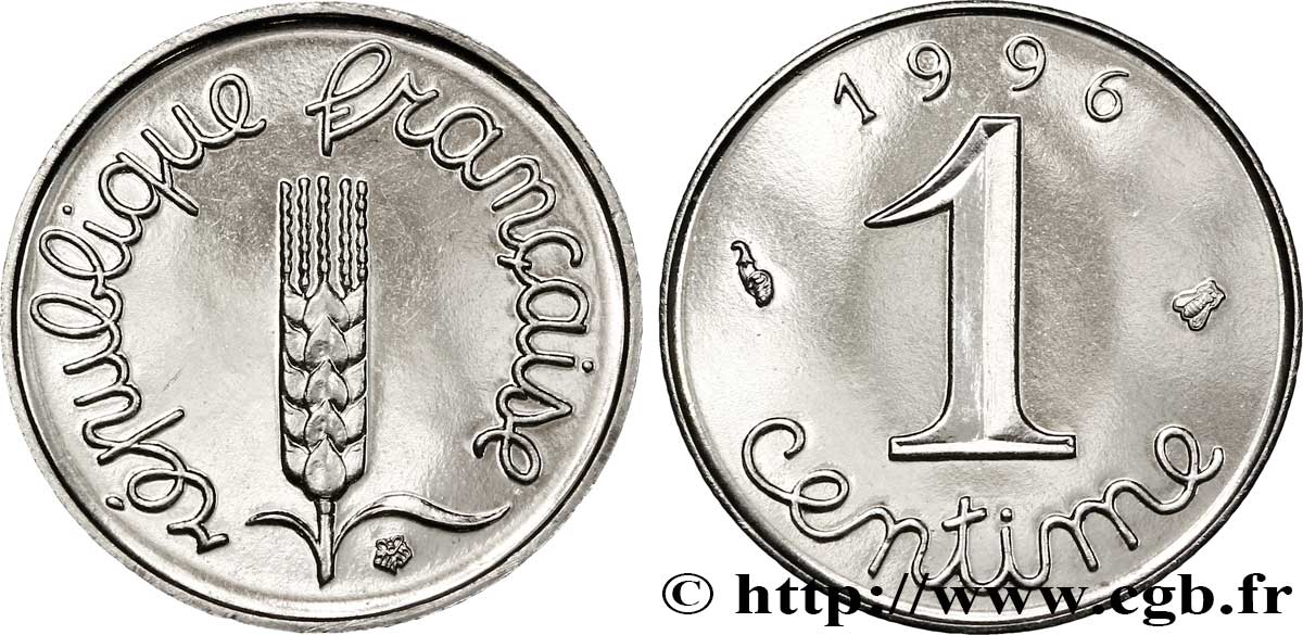 1 centime Épi 1996 Pessac F.106/56 SPL64 