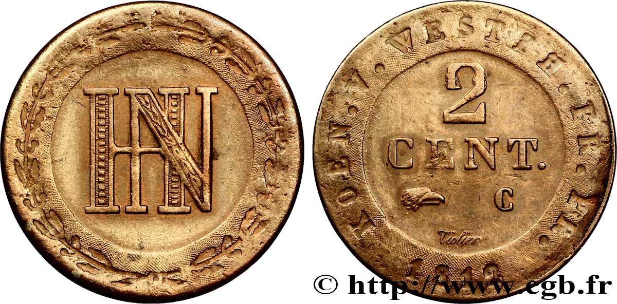 2 cent. 1812 Cassel VG.2041  TTB48 