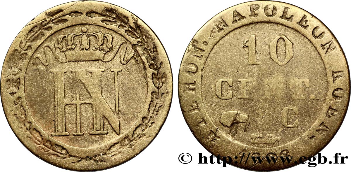 10 cent. 1808 Cassel VG.2030  BC15 