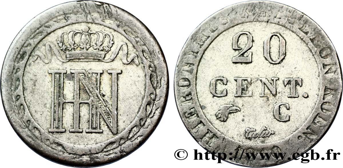 20 cent. 1810 Cassel VG.2028  TB35 