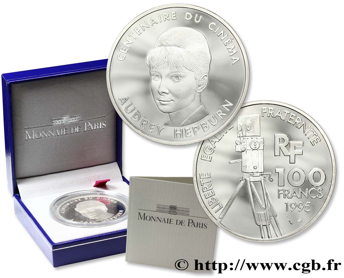 Belle Épreuve 100 francs - Audrey Hepburn 1995 Paris F.1647 3 MS 