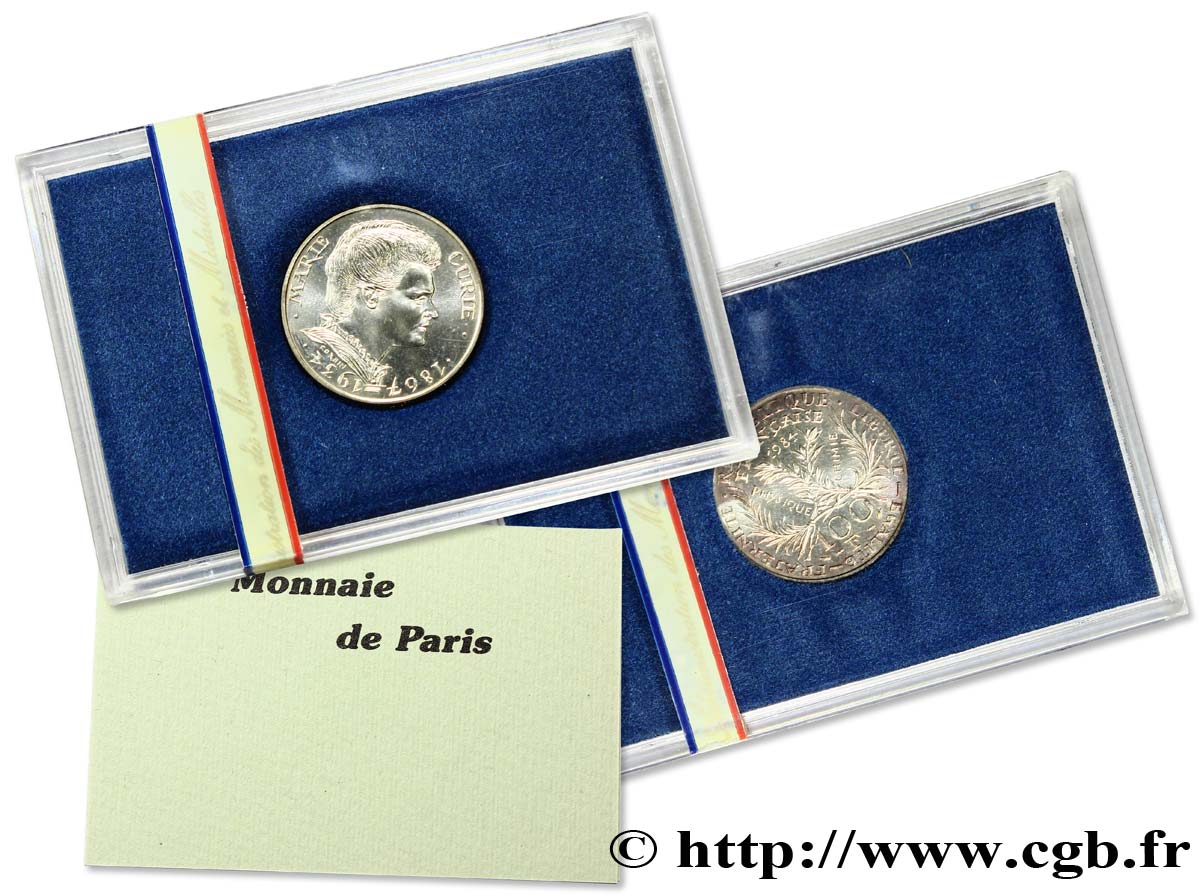Brillant Universel 100 francs Marie Curie  1984 Paris F.452/2 var. ST70 