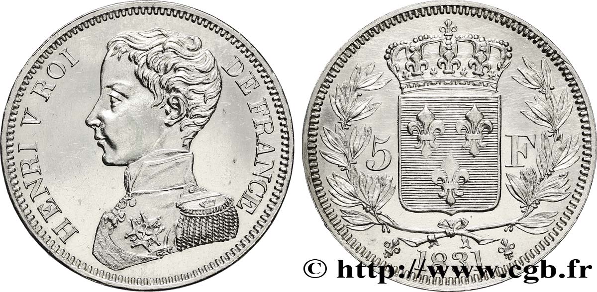 5 francs 1831  VG.2690  EBC 