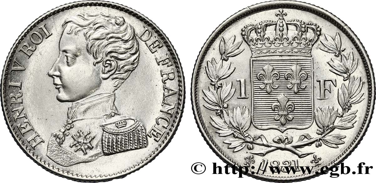 1 franc 1831  VG.2705  SUP58 
