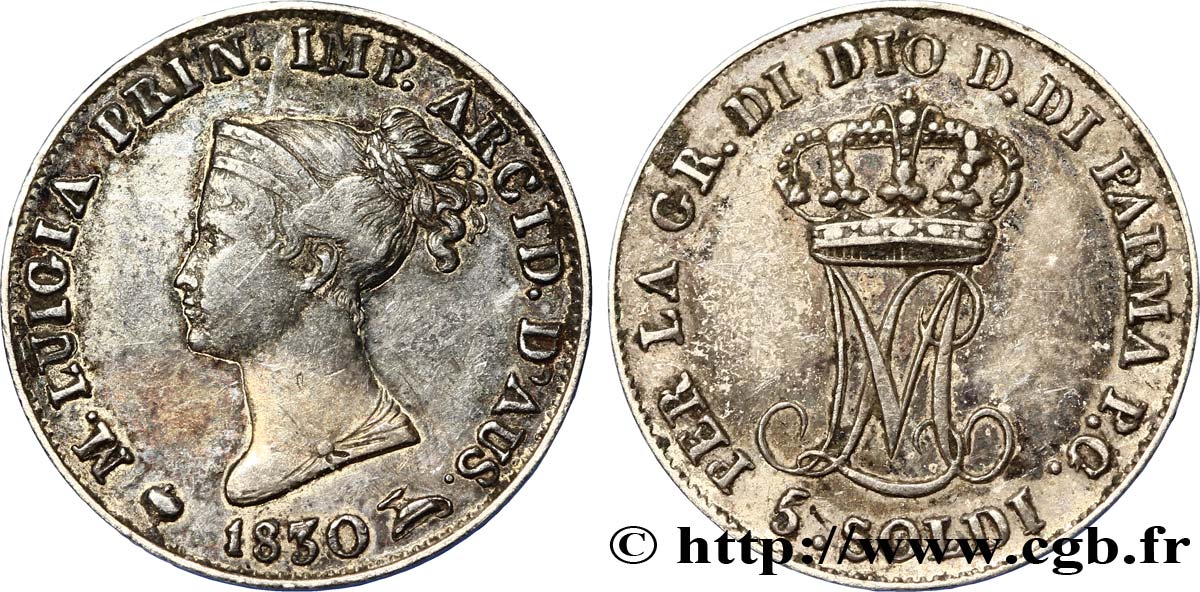 5 soldi 1815  Milan M.122  BB40 