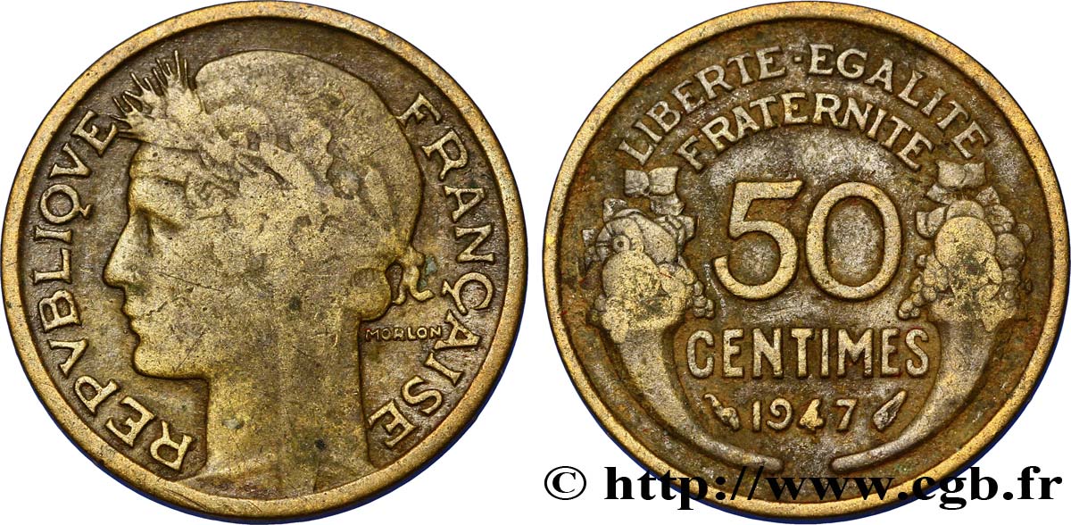 50 centimes Morlon 1947 Paris F.192/19 MB20 