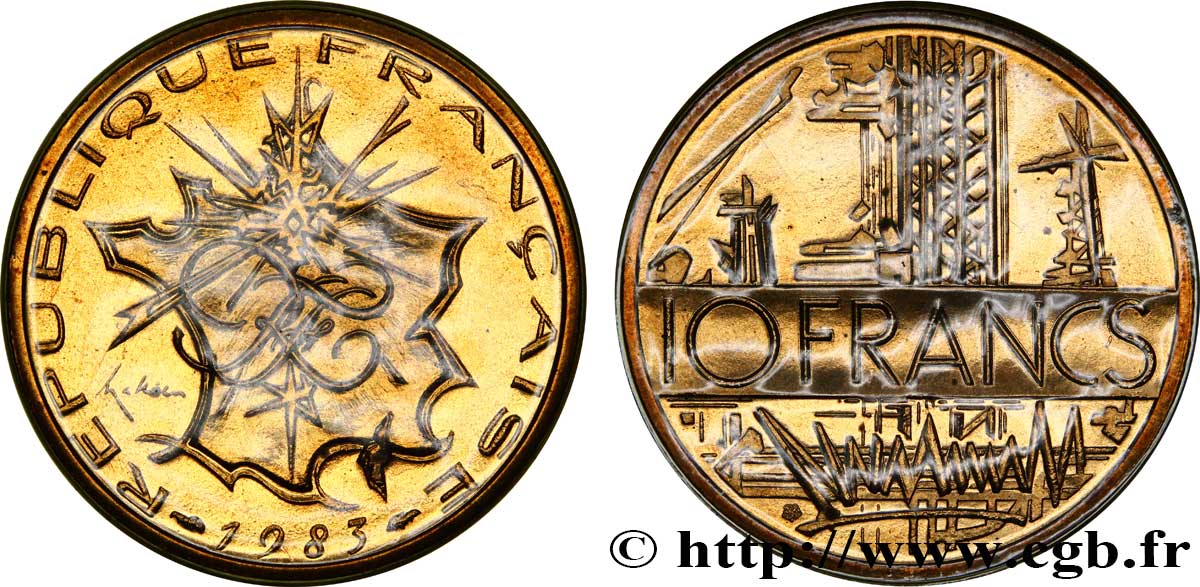 10 francs Mathieu, tranche B 1983 Pessac F.365/11 ST70 