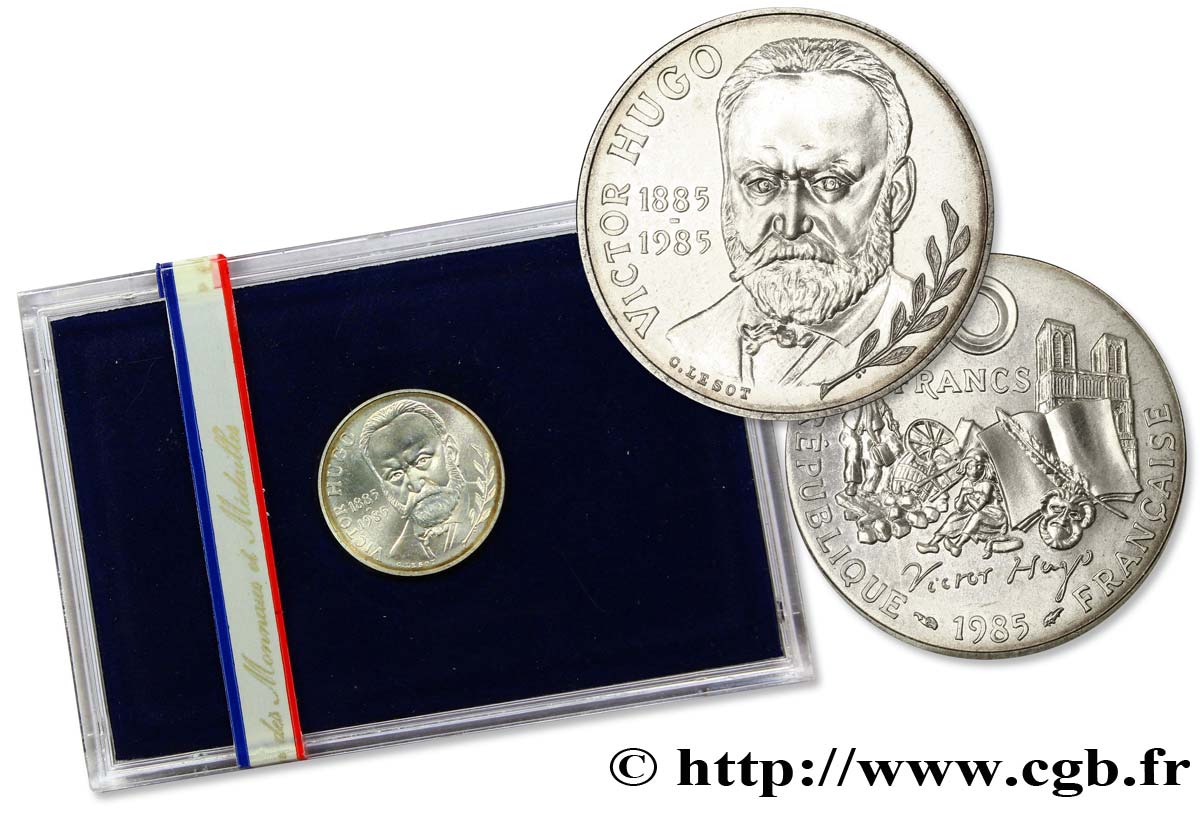 Brillant Universel 10 francs - Victor Hugo 1985  F.1300 2 SPL63 