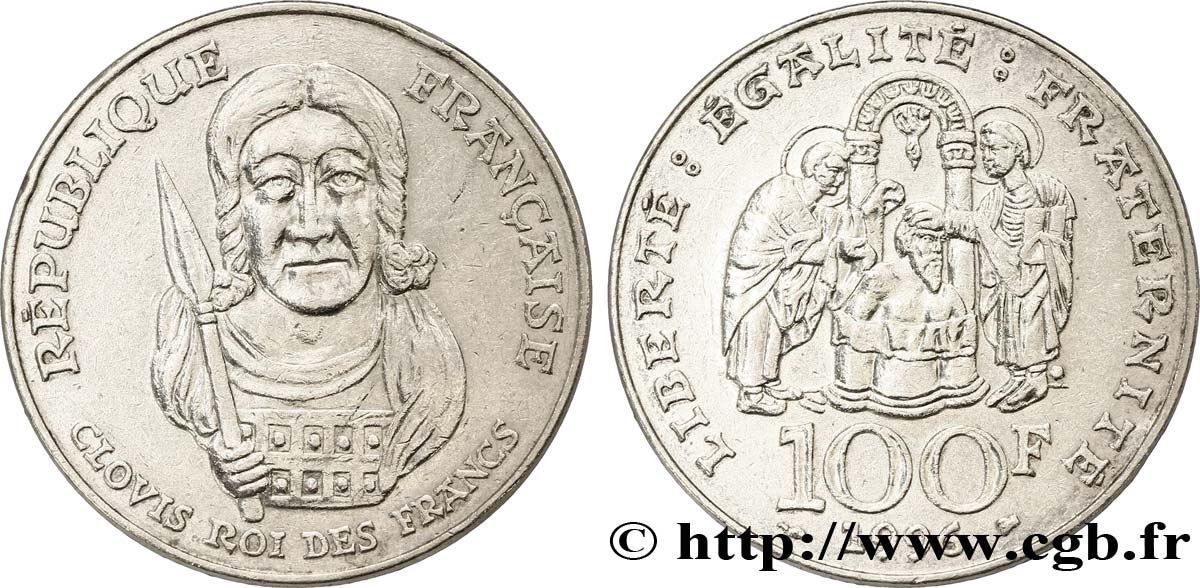 100 francs Clovis 1996  F.464/2 BB45 