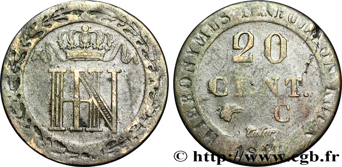 20 cent. 1810 Cassel VG.2028  S18 