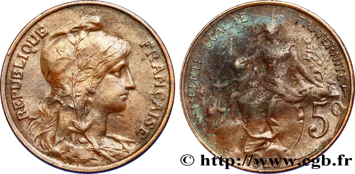 5 centimes Daniel-Dupuis 1920  F.119/31 BB48 