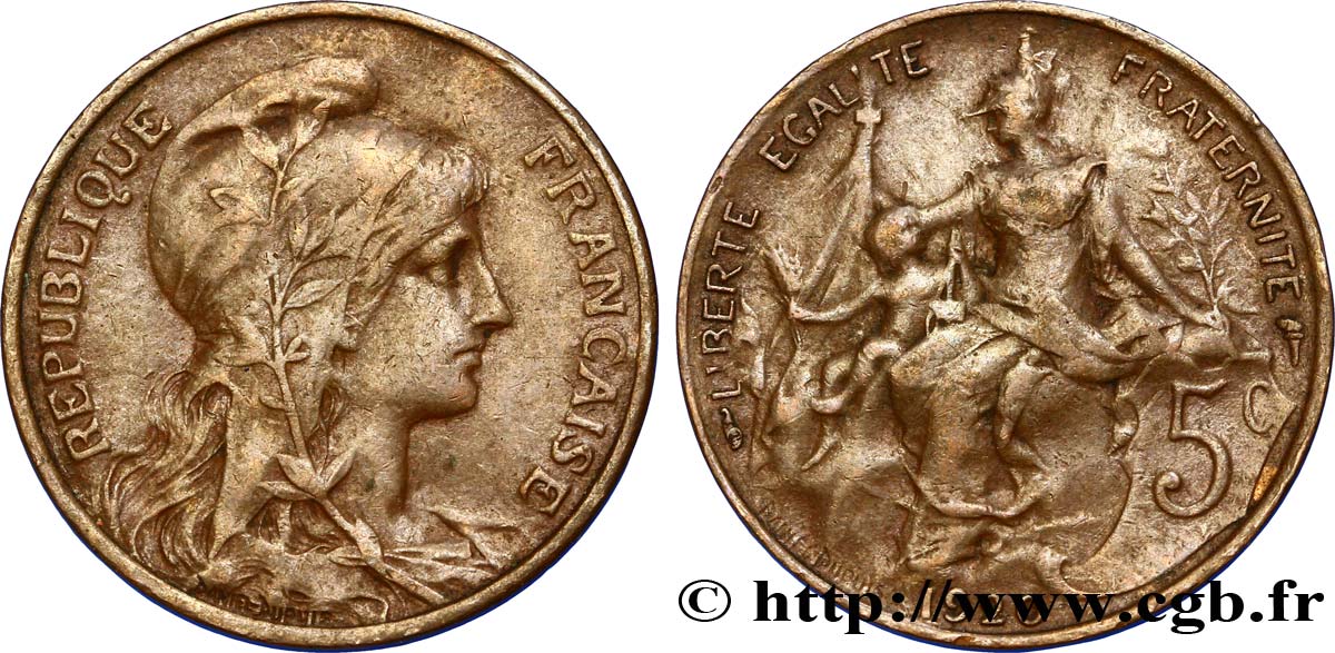 5 centimes Daniel-Dupuis 1920  F.119/31 SS48 