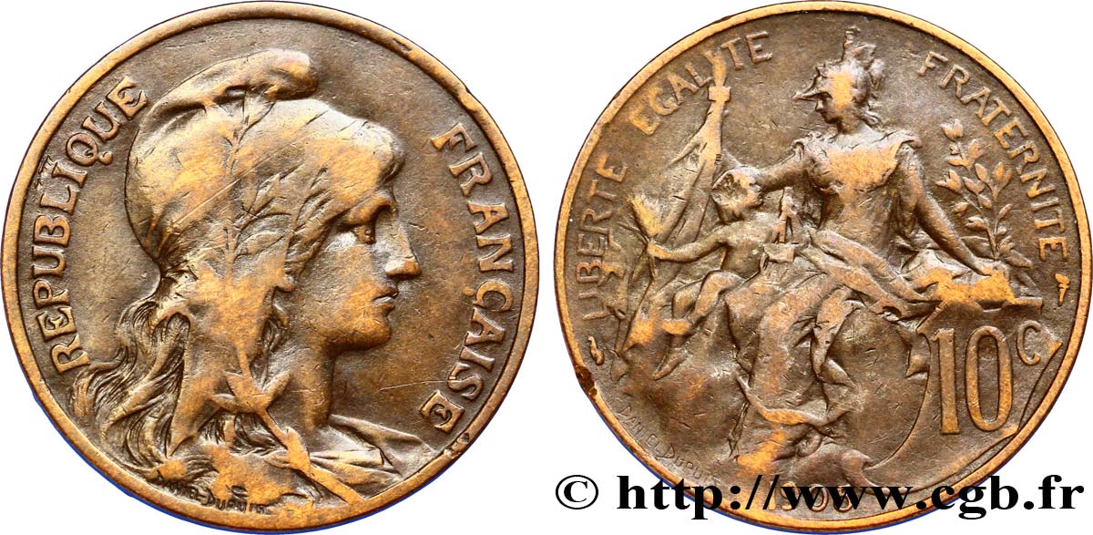 10 centimes Daniel-Dupuis 1905  F.136/14 S20 