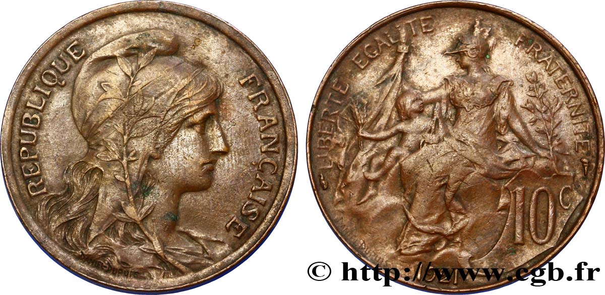 10 centimes Daniel-Dupuis 1921  F.136/30 BB48 