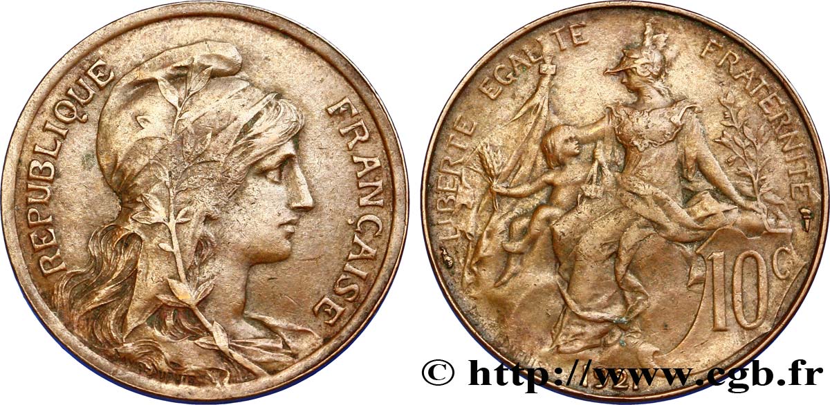 10 centimes Daniel-Dupuis 1921  F.136/30 BB48 