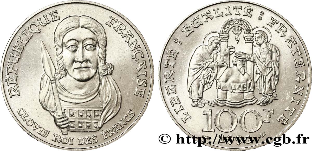 100 francs Clovis 1996  F.464/2 EBC60 