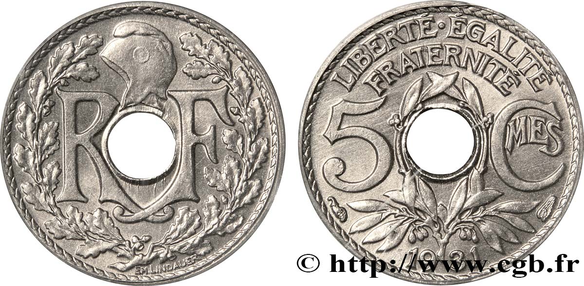 5 centimes Lindauer, petit module 1931  F.122/14 FDC65 