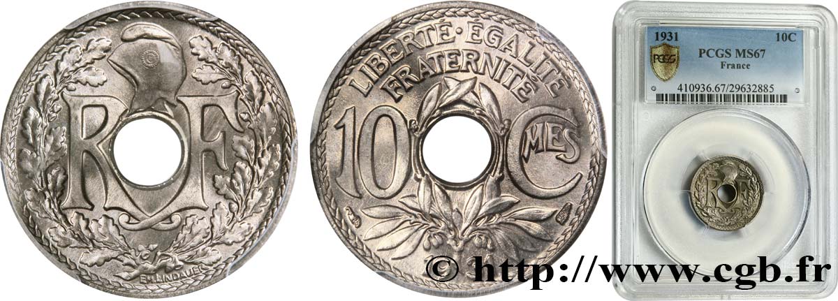 10 centimes Lindauer 1931  F.138/18 FDC67 