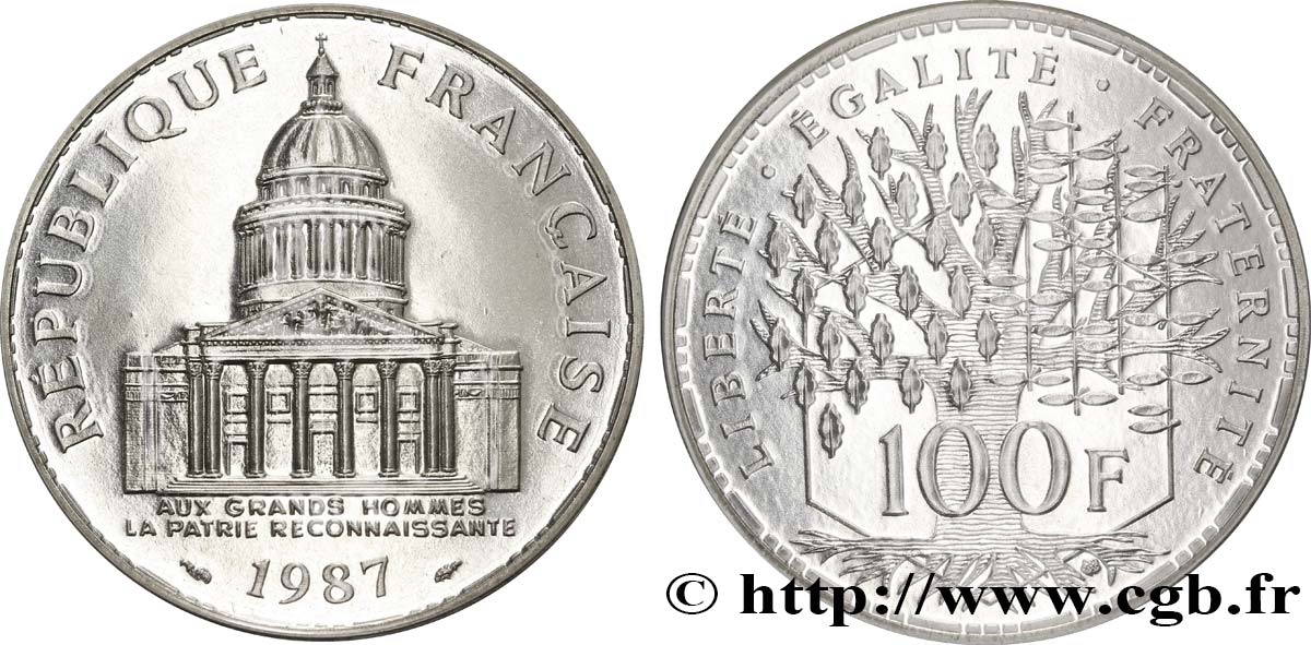 100 francs Panthéon 1987  F.451/7 ST68 