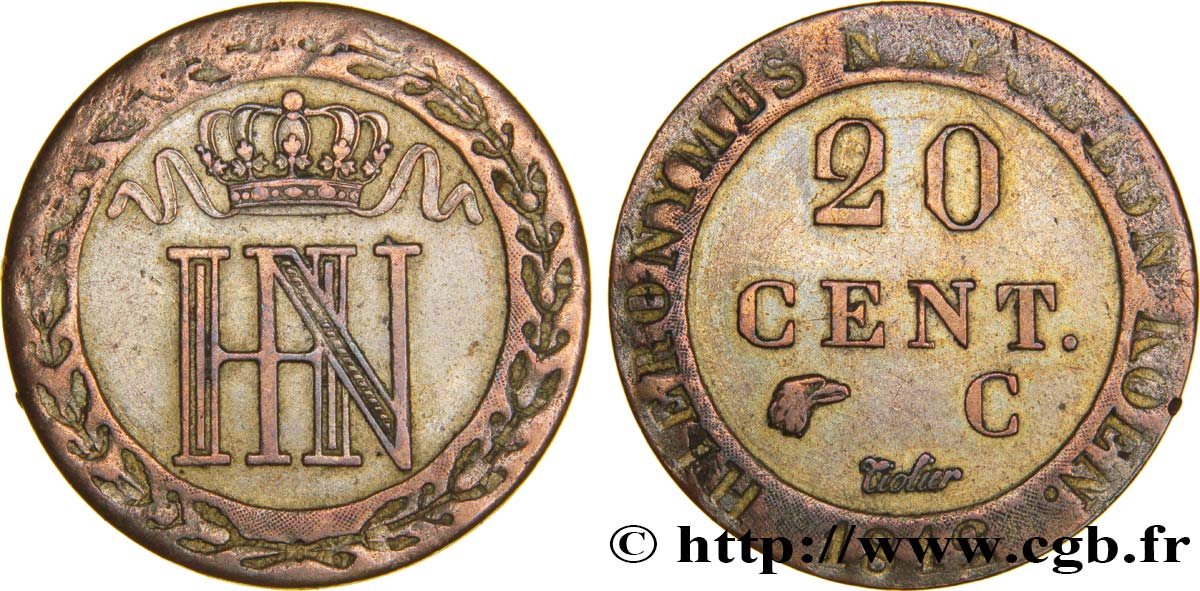 20 cent. 1812 Cassel VG.2029  XF48 