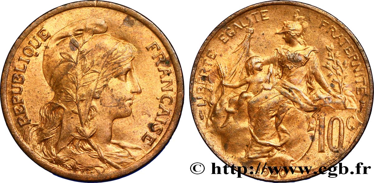 10 centimes Daniel-Dupuis 1920  F.136/29 SPL58 