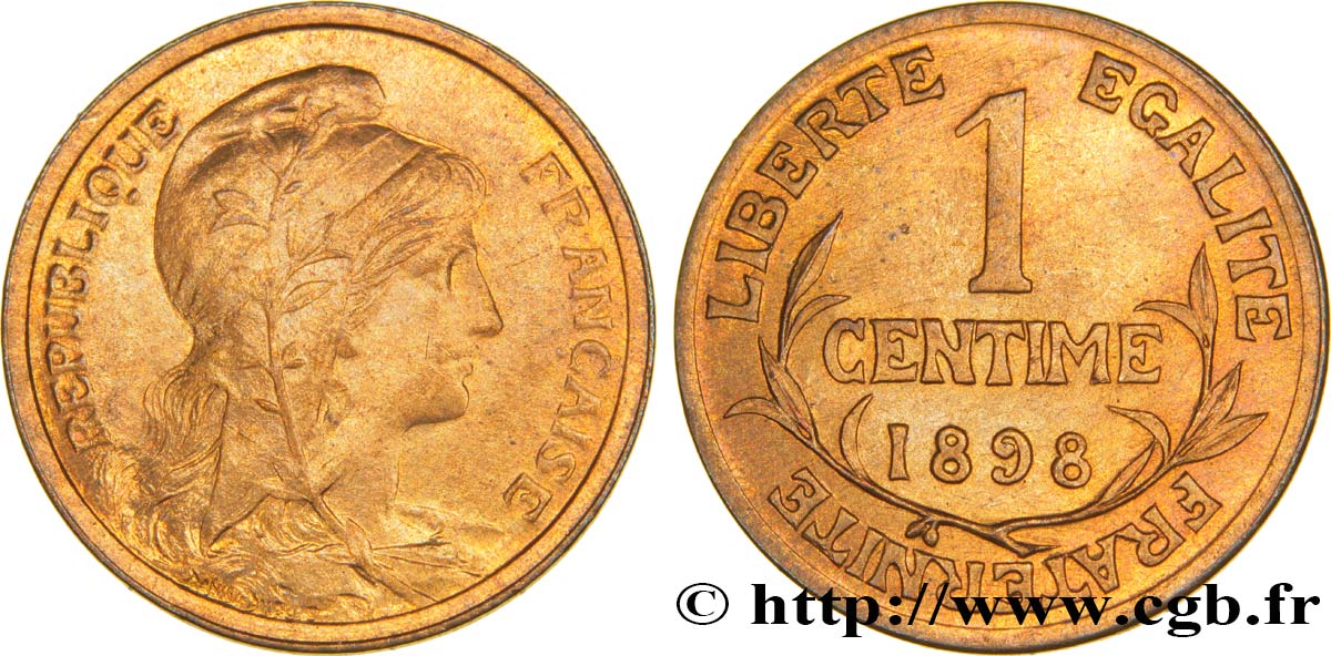 1 centime Daniel-Dupuis 1898 Paris F.105/1 fST64 