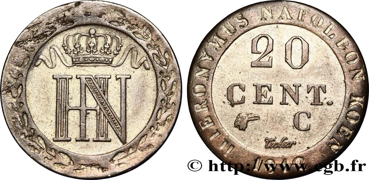 20 cent. 1812 Cassel VG.2029  SS48 