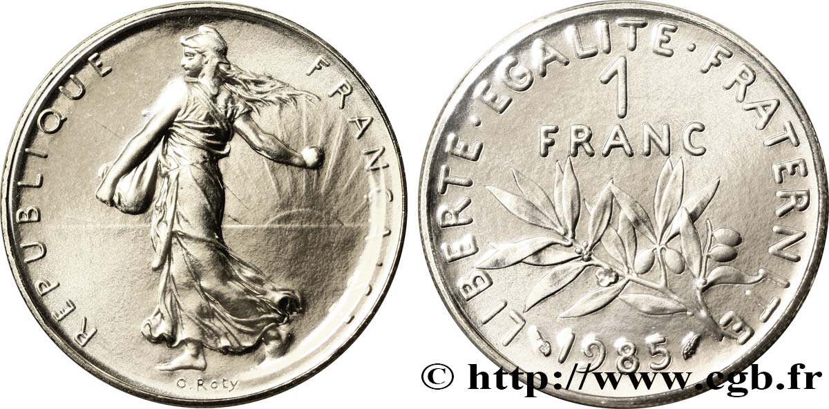 1 franc Semeuse, nickel 1985 Pessac F.226/30 FDC67 