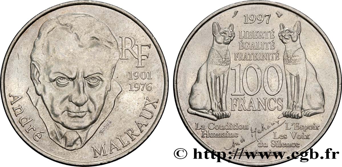 100 francs Malraux 1997  F.465/2 VZ60 