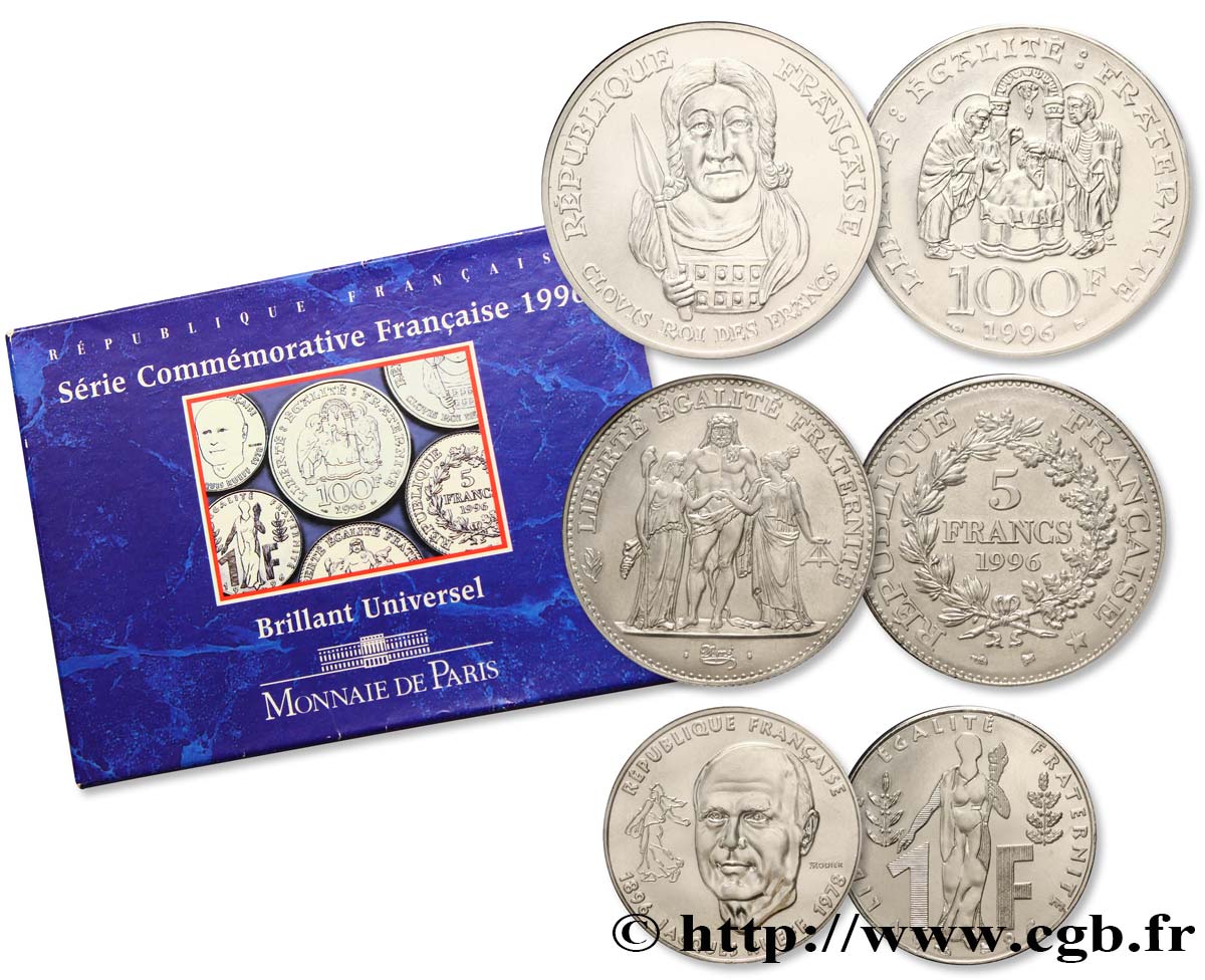 Série Brillant Universel 1996 Paris F.5200/15 FDC70 
