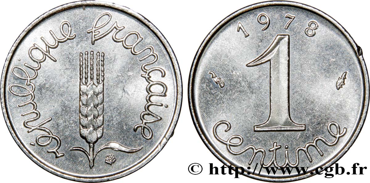 1 centime Épi 1978 Pessac F.106/34 SUP62 