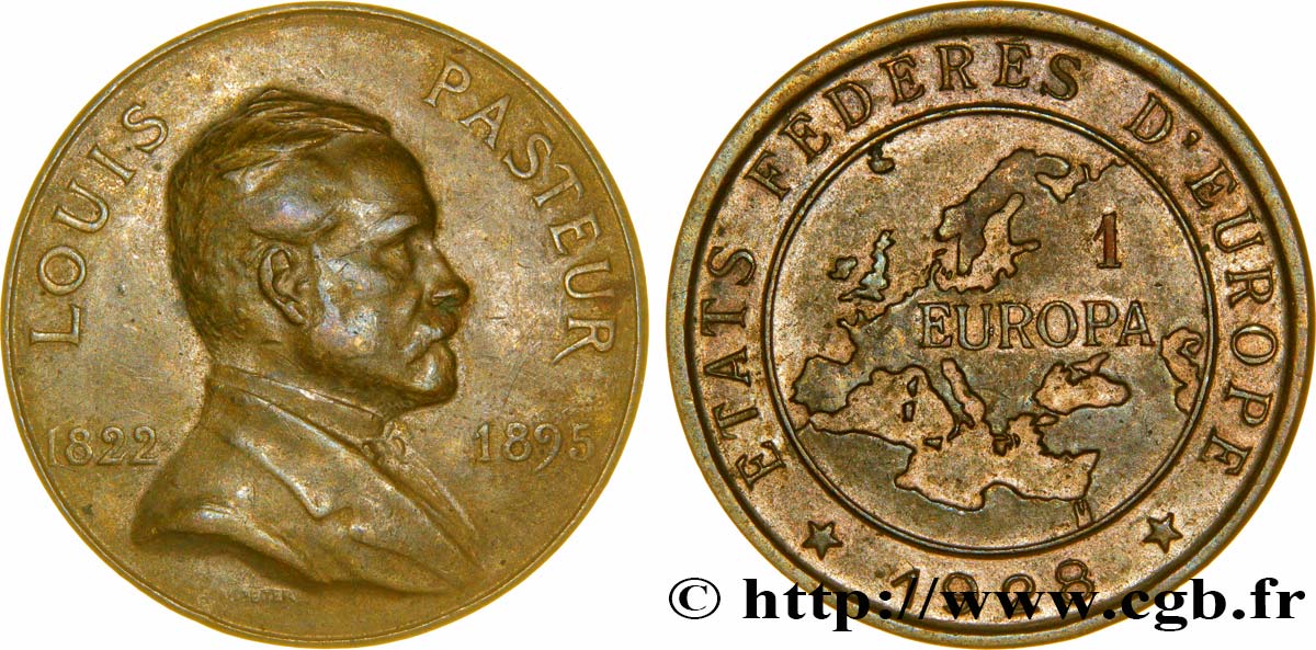1 europa en bronze 1928  Maz.2620  MBC50 