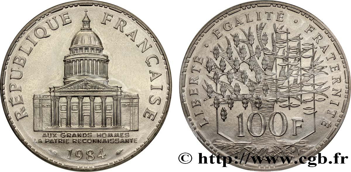 100 francs Panthéon 1984  F.451/4 FDC68 