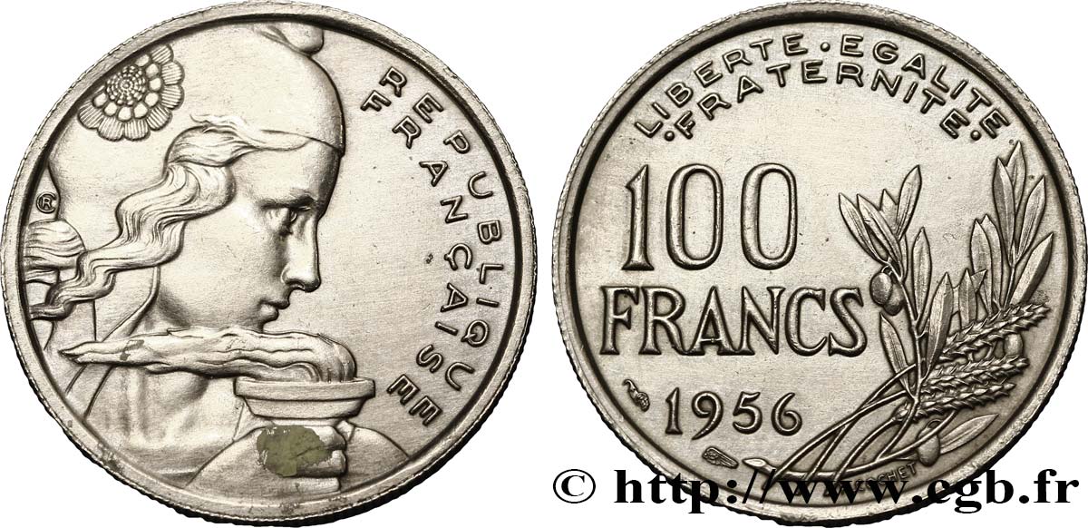 100 francs Cochet 1956  F.450/8 EBC55 