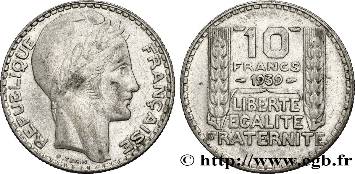 10 francs Turin 1939  F.360/10 MBC45 