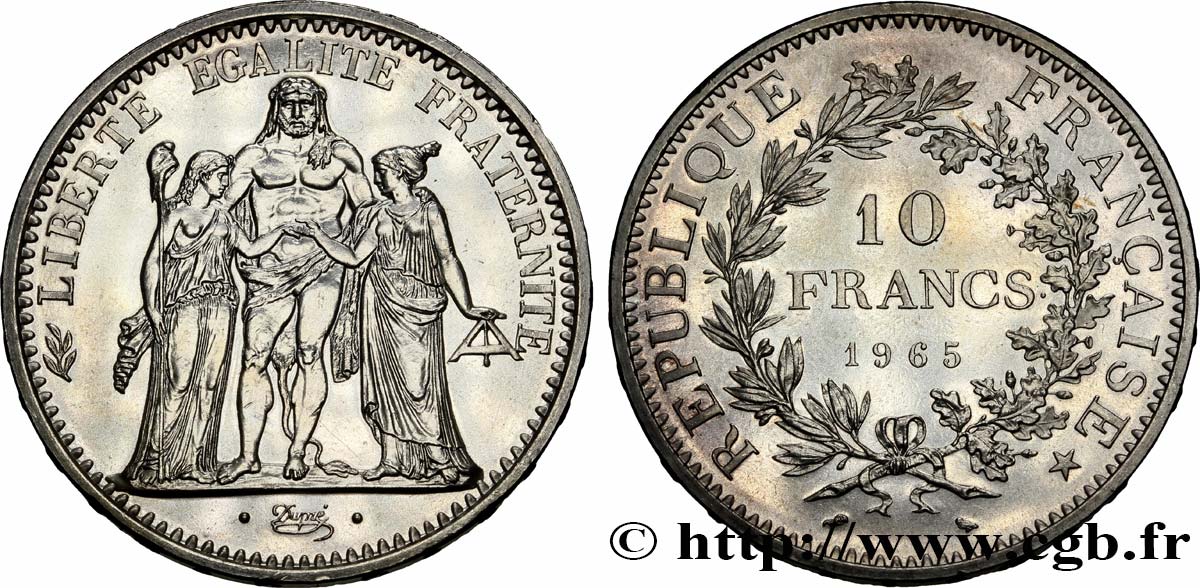 10 francs Hercule 1965  F.364/3 ST65 
