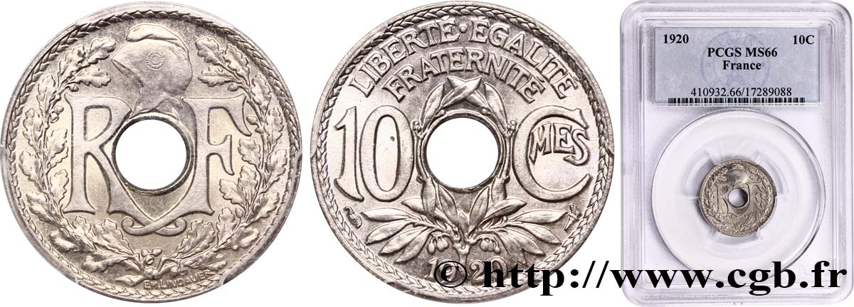 10 centimes Lindauer 1920  F.138/4 ST66 