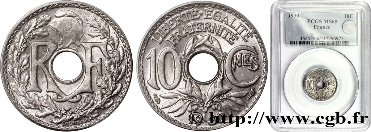 10 centimes Lindauer 1930  F.138/17 SPL63 
