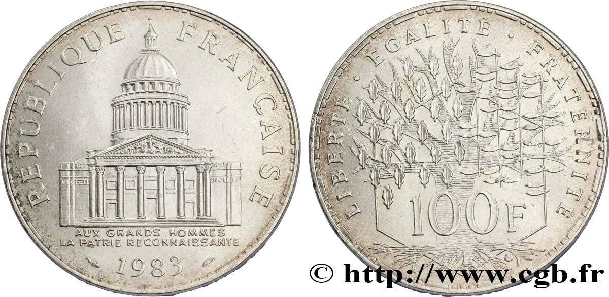 100 francs Panthéon 1983  F.451/3 SPL 