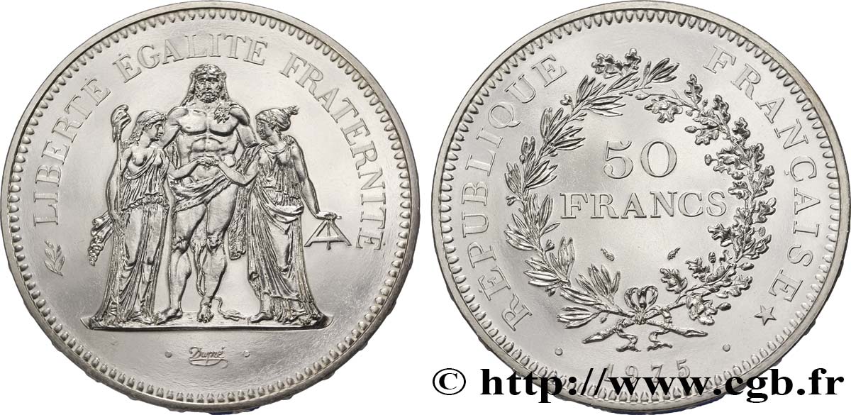 50 francs Hercule 1975  F.427/3 ST68 