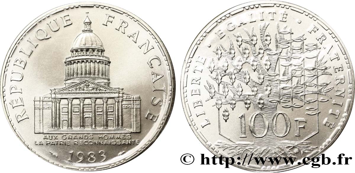 100 francs Panthéon 1983  F.451/3 ST68 