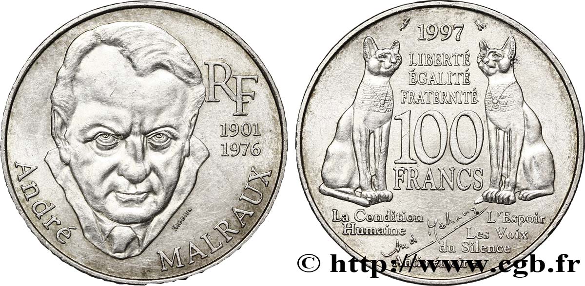100 francs Malraux 1997  F.465/2 MBC 